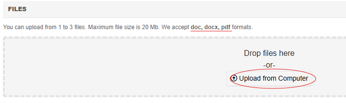 Upload Files