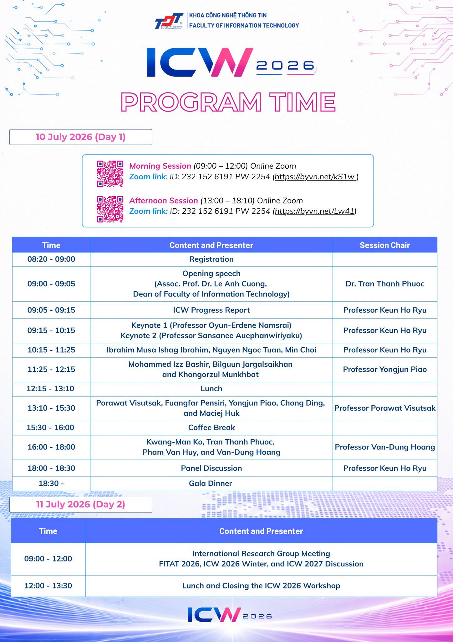 ICW 2026 Program